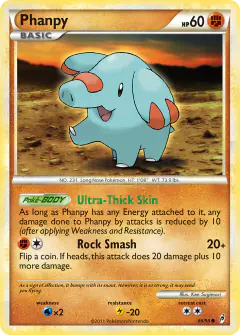 Phanpy Common card from Call of Legends