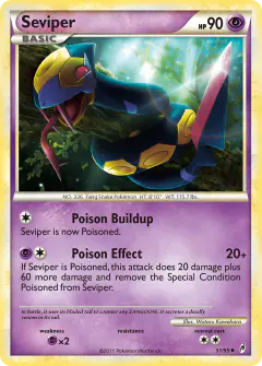 Seviper Uncommon card from Call of Legends
