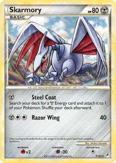 Skarmory Rare card from Call of Legends