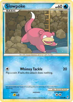 Slowpoke Common card from Call of Legends
