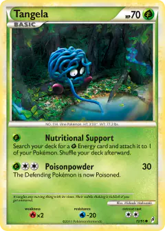 Tangela Common card from Call of Legends