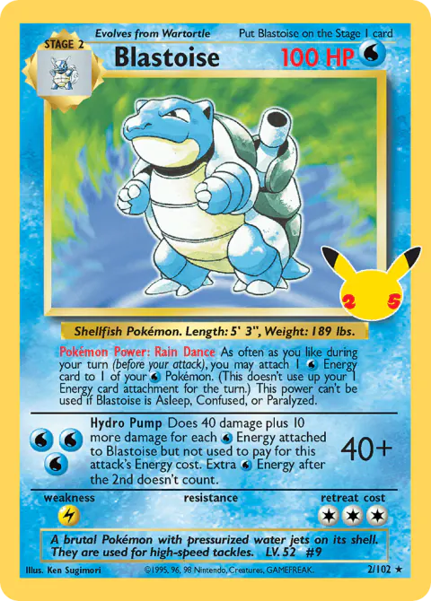 Blastoise Classic Collection