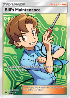 Bill's Maintenance Rare Ultra card from Celestial Storm