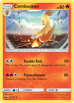 Combusken Uncommon card from Celestial Storm