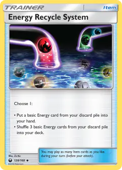 Energy Recycle System Uncommon card from Celestial Storm
