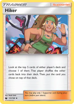 Hiker Uncommon card from Celestial Storm
