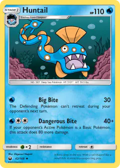 Huntail Uncommon card from Celestial Storm