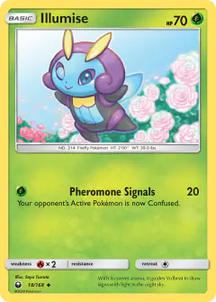 Illumise Uncommon card from Celestial Storm