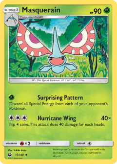 Masquerain Uncommon card from Celestial Storm