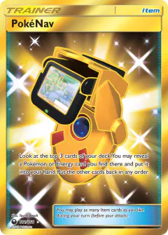 PokéNav Rare Secret card from Celestial Storm