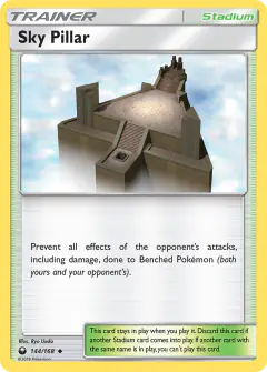 Sky Pillar Uncommon card from Celestial Storm