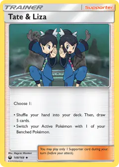 Tate & Liza Uncommon card from Celestial Storm