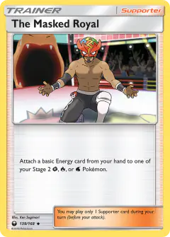 The Masked Royal Uncommon card from Celestial Storm