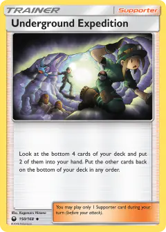 Underground Expedition Uncommon card from Celestial Storm
