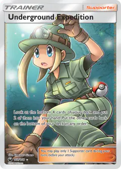 Underground Expedition Rare Ultra card from Celestial Storm