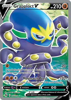 Grapploct V Rare Ultra card from Champion's Path