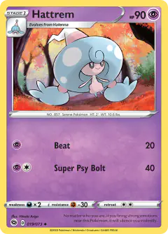 Hattrem Uncommon card from Champion's Path
