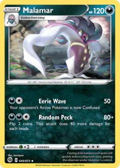 Malamar Uncommon card from Champion's Path