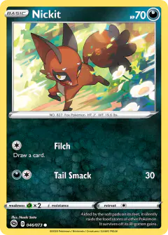 Nickit Common card from Champion's Path