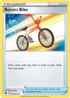 Rotom Bike Uncommon card from Champion's Path