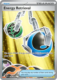Energy Retrieval Ultra Rare card from Chaos Rising