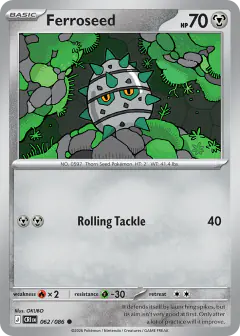 Ferroseed Common card from Chaos Rising
