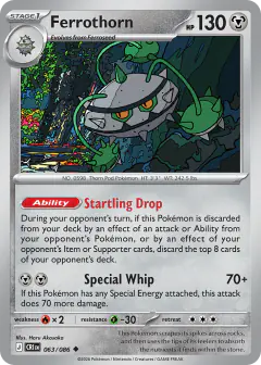 Ferrothorn Uncommon card from Chaos Rising
