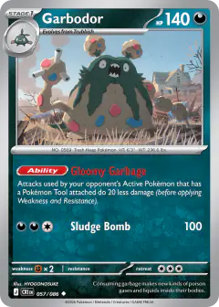 Garbodor Uncommon card from Chaos Rising