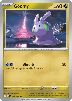 Goomy Common card from Chaos Rising