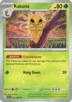 Kakuna Common card from Chaos Rising