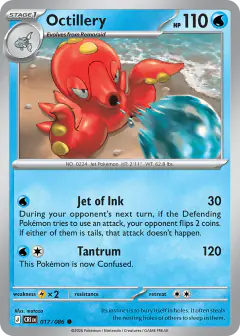 Octillery Common card from Chaos Rising