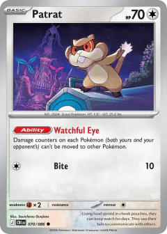 Patrat Common card from Chaos Rising