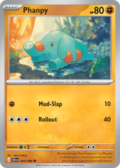 Phanpy Common card from Chaos Rising