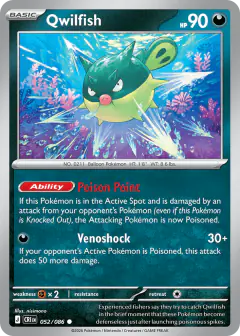 Qwilfish Common card from Chaos Rising