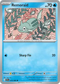 Remoraid Common card from Chaos Rising