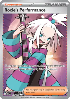 Roxie's Performance Ultra Rare card from Chaos Rising