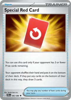 Special Red Card Uncommon card from Chaos Rising