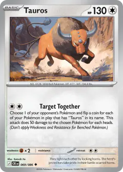 Tauros Uncommon card from Chaos Rising