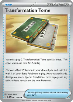Transformation Tome Uncommon card from Chaos Rising