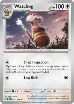 Watchog Common card from Chaos Rising