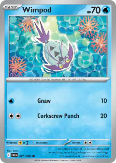 Wimpod Common card from Chaos Rising