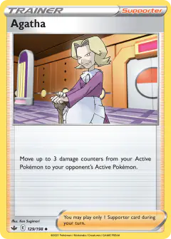 Agatha Uncommon card from Chilling Reign