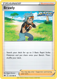 Brawly Uncommon card from Chilling Reign