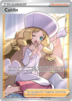 Caitlin Rare Ultra card from Chilling Reign