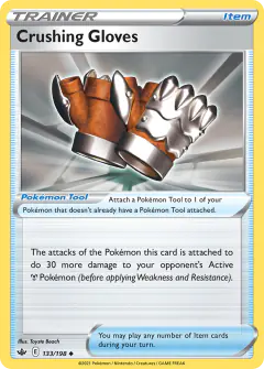 Crushing Gloves Uncommon card from Chilling Reign