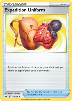 Expedition Uniform Uncommon card from Chilling Reign