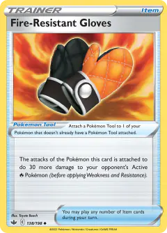 Fire-Resistant Gloves Uncommon card from Chilling Reign