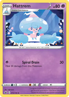 Hattrem Uncommon card from Chilling Reign