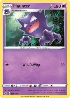 Haunter Uncommon card from Chilling Reign