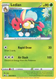 Ledian Uncommon card from Chilling Reign